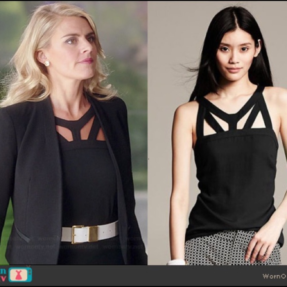 NWOT Banana Republic Tank/Cami with Cutouts